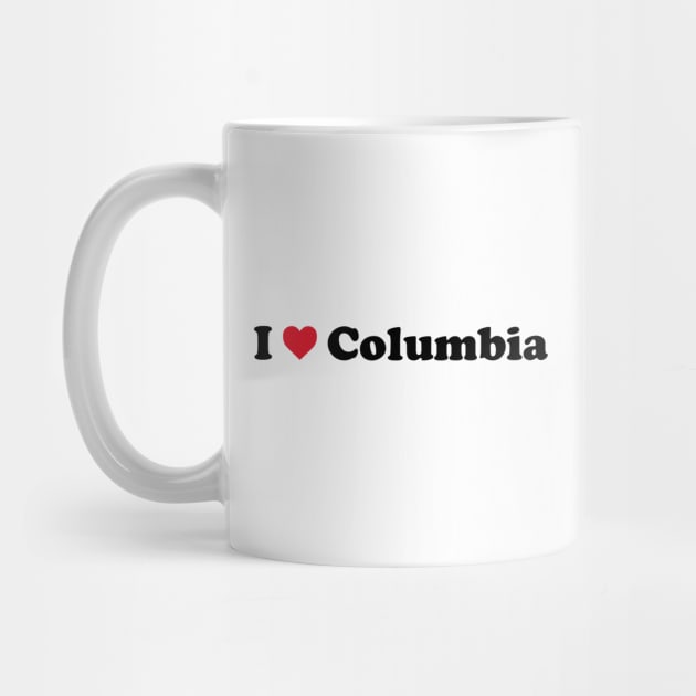 I Love Columbia by Novel_Designs